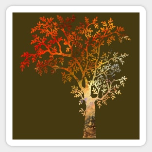 Autumn Tree Sticker